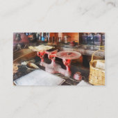 Balans in algemene winkel visitekaartje