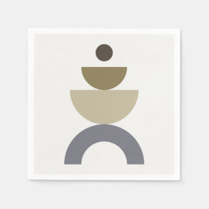 Balans - kleurrijke geometrische vormen uit het mi servet