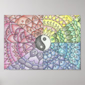 Balans Mandala Poster (Voorkant)