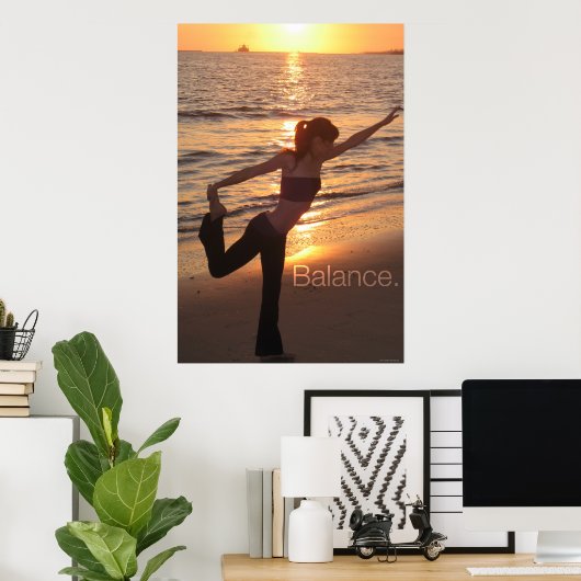 Balans Poster (Thuiskantoor)