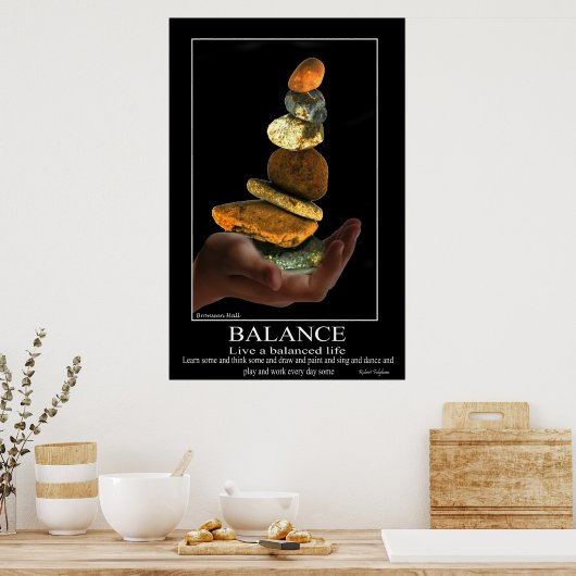 Balans Poster (Keuken)