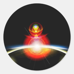 Balans Ronde Sticker