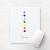 Balans - Simple Chakra Line Mousepad Muismat (Met muis)