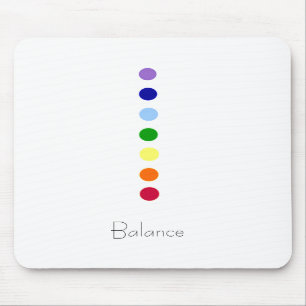 Balans - Simple Chakra Line Mousepad Muismat