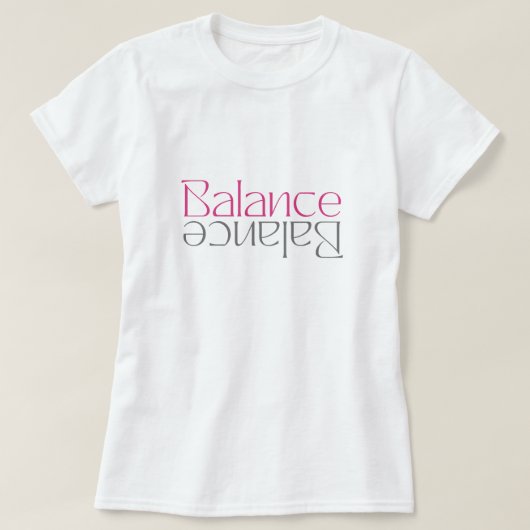 Balans T-shirt (Design voorkant)