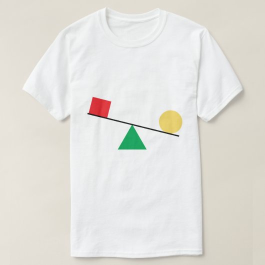 Balans T-shirt (Design voorkant)