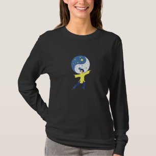 Balans van het leven Tai Chi Yin Yang-ontwerp T-shirt