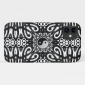 Balans zwart-wit Yin Yang Decor iPhone 5 Hoesje (Achterkant (horizontaal))
