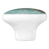 Balansdolfijn Keramische Knop (Zijkant)