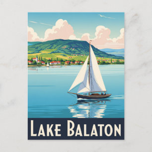 Balatonmeer Hongarije Reizen Briefkaart