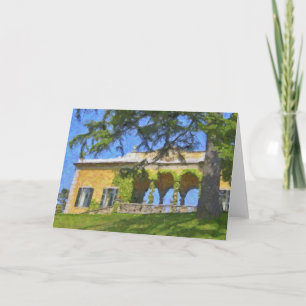 "Balaustre van Balbianello de Wenskaarten, van Kaart