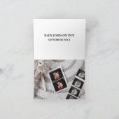 Balayage bébé photo Noël grossesse Faire-part (Intérieur)