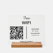 Balayage de code QR du réseau Wifi pour connecter (Recto)