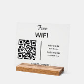 Balayage de code QR du réseau Wifi pour connecter (Angle)