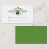 Balayage de guitare verte Carte Place V2 (Devant / Derrière)