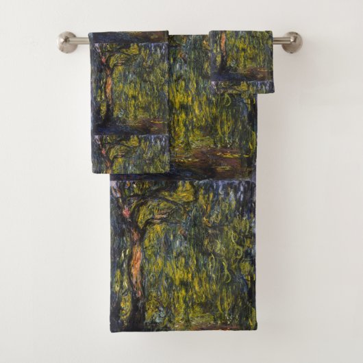 Balayage Willow par Claude Monet, oeuvre d'art cla (En situation)