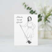 Balayer Ses Pieds Douche nuptiale Inviter Cartes p (Debout devant)