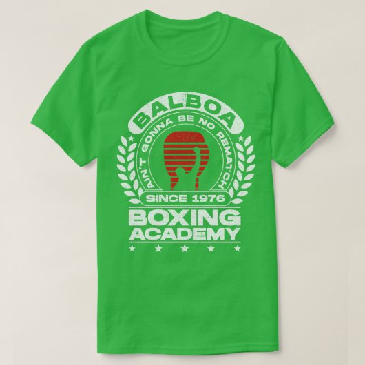 Balboa Boxing Academy V3 T-shirt (Design voorkant)