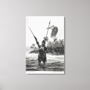 Balboa claimen Dominion Canvas Afdruk