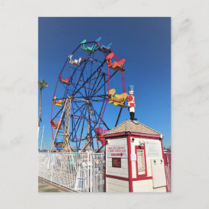 Balboa Fun Zone, Newport Beach, Californië Briefkaart