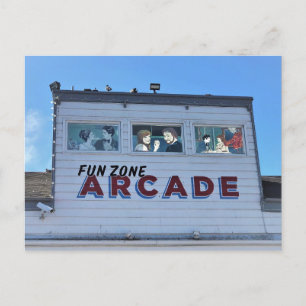 Balboa Fun Zone, Newport Beach, Californië Briefkaart