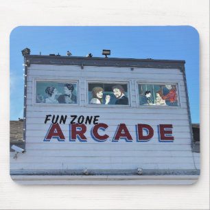 Balboa Fun Zone, Newport Beach, Californië Muismat