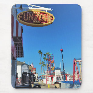 Balboa Fun Zone, Newport Beach, Californië Muismat