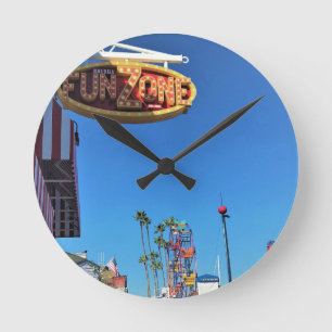 Balboa Fun Zone, Newport Beach, Californië Ronde Klok