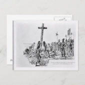 Balboa Het kruis op de kust instellen Briefkaart (Voorkant / Achterkant)