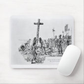 Balboa Het kruis op de kust instellen Muismat (Met muis)