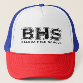 Balboa High School, BHS - Panama Canal Zone Trucker Pet
