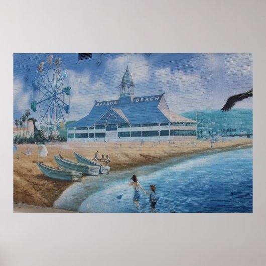 Balboa Island California Poster (Voorkant)
