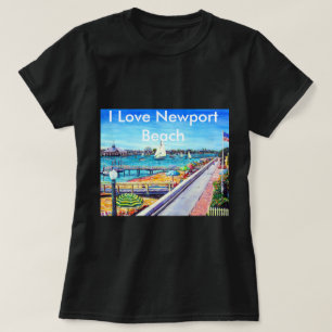 Balboa Island Newport Beach Ca. T-shirt