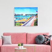 Balboa Island Newport Beach, Verenigde Staten Canvas Afdruk (Insitu (Woonkamer))