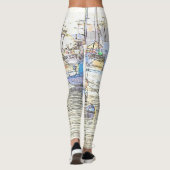 Balboa Island - zeilboten over de Leggings (Achterkant)