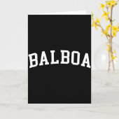 Balboa kaart (Gele Bloem)