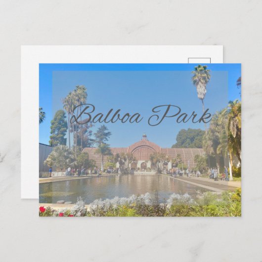 Balboa Park Briefkaart (Voorkant / Achterkant)