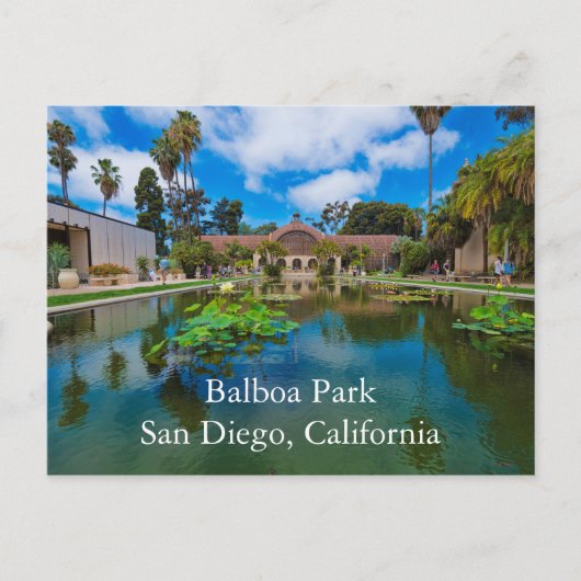 Balboa Park Briefkaart (Voorkant)