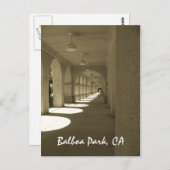 Balboa Park, CA Briefkaart (Voorkant / Achterkant)