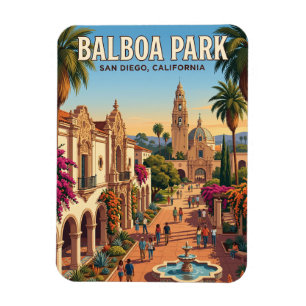 Balboa Park Californië Magneet
