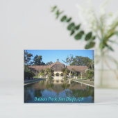 Balboa Park San Diego, CA Briefkaart (Staand voorkant)