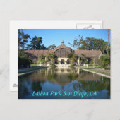 Balboa Park San Diego, CA Briefkaart (Voorkant / Achterkant)