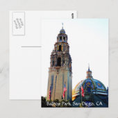 Balboa Park San Diego, CA Briefkaart (Voorkant / Achterkant)