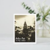 Balboa Park, San Diego CA, Carte postale (Debout devant)
