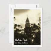 Balboa Park, San Diego CA, Carte postale (Devant / Derrière)