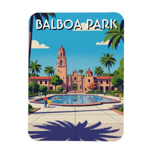 Balboa Park San Diego CA Reizen Magneet