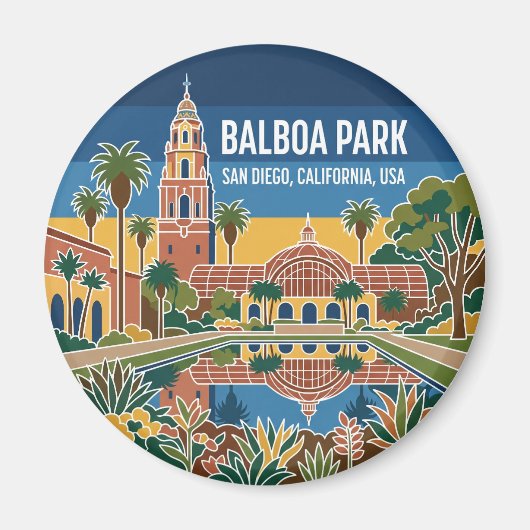Balboa Park VS Magneet (Voorkant)