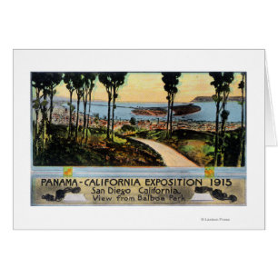 Balboa Park Vue de la ville, Panama-CA Expo