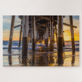 Balboa Pier Pilings Legpuzzel (Horizontaal)