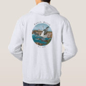Balbuzard de côte de Sweatshirt-Nord de sweat - (Dos)